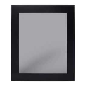 Front kuchenny do szafki wysokiej z przeszkleniem dymionym GoodHome Winterana 60 x 71,5 cm czarny