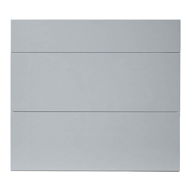 Front kuchenny do szafki z 3 szufladami GoodHome Alisma 80 cm szary połysk