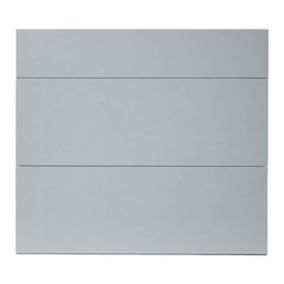 Front kuchenny do szafki z 3 szufladami GoodHome Alisma 80 cm szary połysk