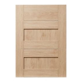 Front kuchenny do szafki z 3 szufladami GoodHome Alpinia 50 cm dąb