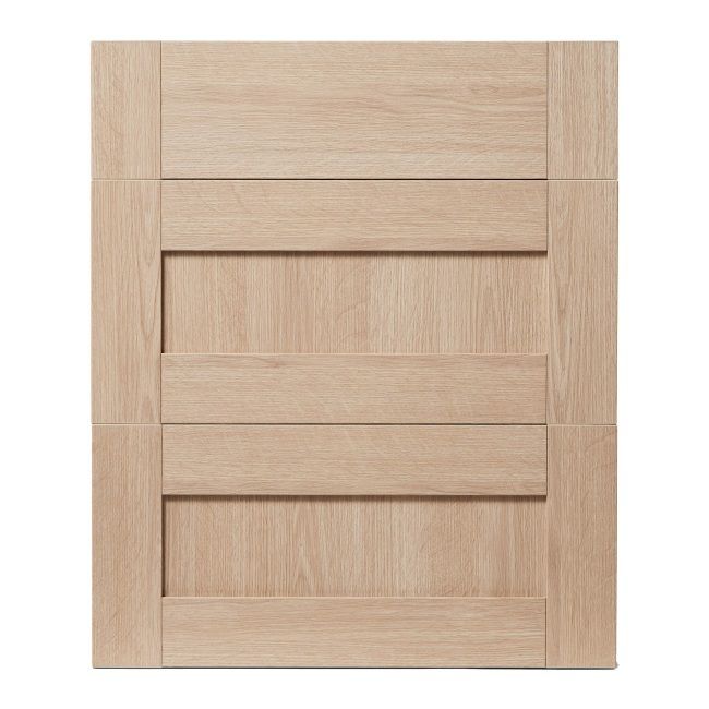 Front kuchenny do szafki z 3 szufladami GoodHome Alpinia 60 cm dąb