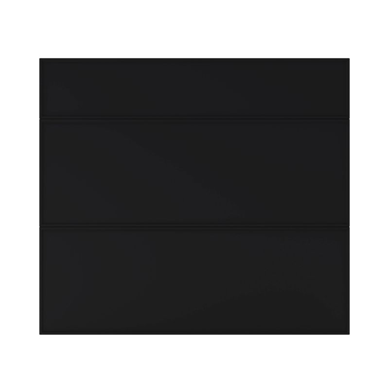 Front kuchenny do szafki z 3 szufladami GoodHome Pasilla 80 cm czarny