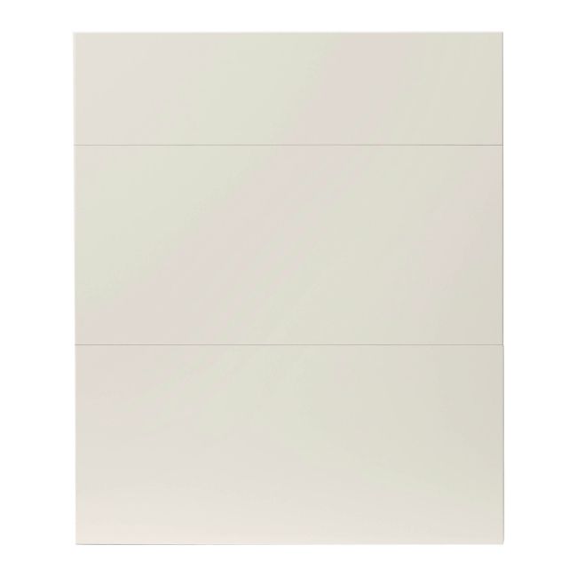 Front kuchenny do szafki z 3 szufladami GoodHome Stevia 60 cm kremowy połysk
