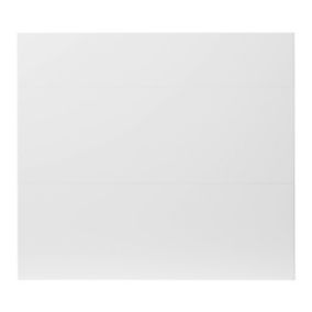 Front kuchenny do szafki z 3 szufladami GoodHome Stevia 80 cm biały połysk