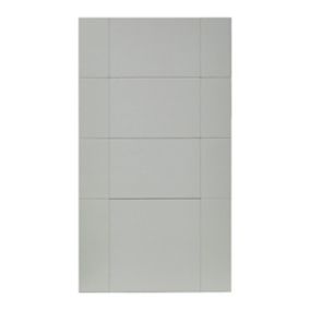 Front kuchenny do szafki z 4 szufladami GoodHome Alpinia 40 cm szare drewno