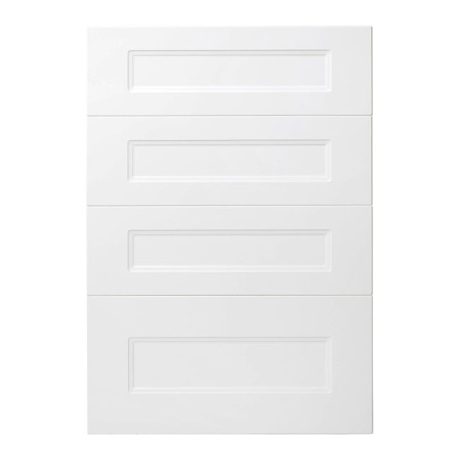 Front kuchenny do szafki z 4 szufladami GoodHome Artemisia 50 cm classic biały