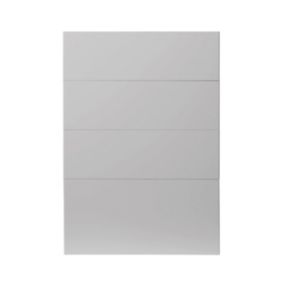 Front kuchenny do szafki z 4 szufladami GoodHome Balsamita 50 cm szary mat