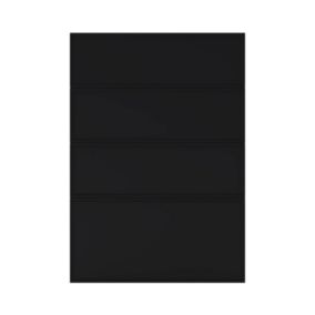 Front kuchenny do szafki z 4 szufladami GoodHome Pasilla 50 cm czarny