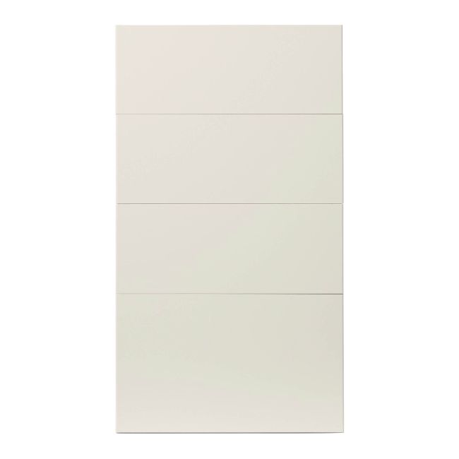 Front kuchenny do szafki z 4 szufladami GoodHome Stevia 40 cm kremowy połysk