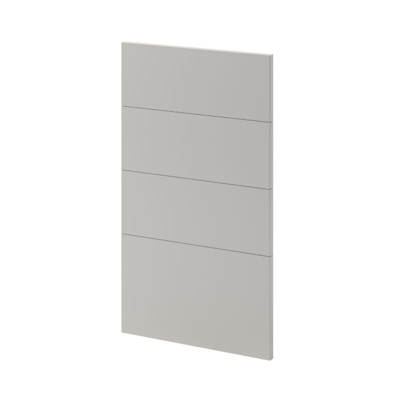 Front kuchenny do szafki z 4 szufladami GoodHome Stevia 40 cm szary mat