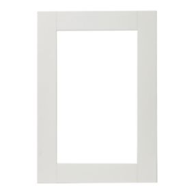 Front kuchenny do szafki z przeszkleniem GoodHome Alpinia 49,7 x 71,5 cm ivory mat