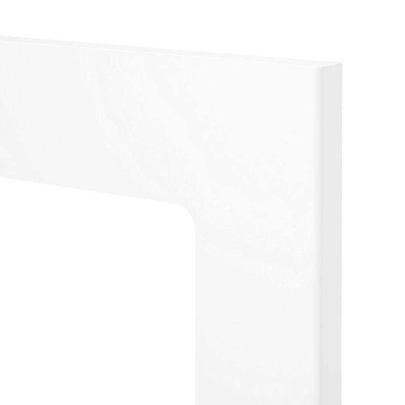 Front kuchenny do szafki z przeszkleniem GoodHome Balsamita 29,7 x 71,5 cm biały mat