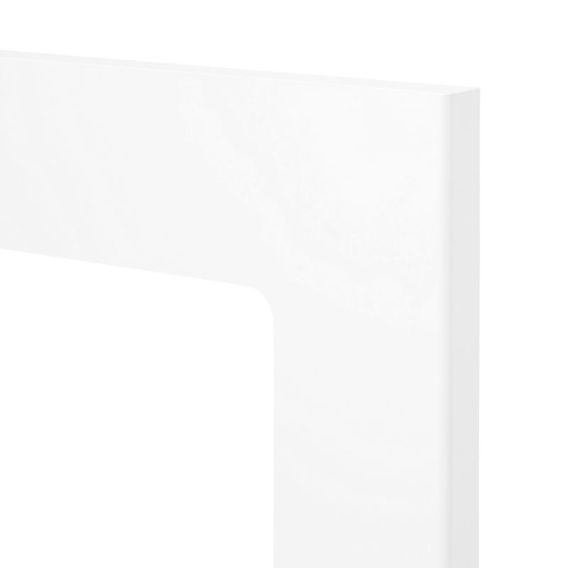 Front kuchenny do szafki z przeszkleniem GoodHome Balsamita 49,7 x 71,5 cm biały mat