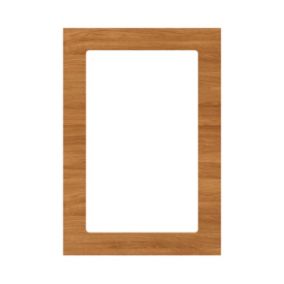 Front kuchenny do szafki z przeszkleniem GoodHome Chia 49,7 x 71,5 cm struktura drewna