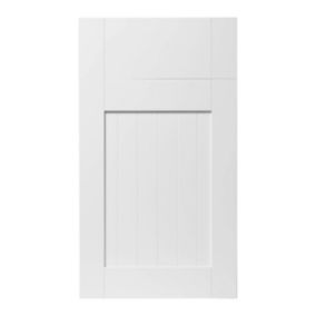 Front kuchenny do szafki z szufladą GoodHome Alpinia 40 cm biały mat