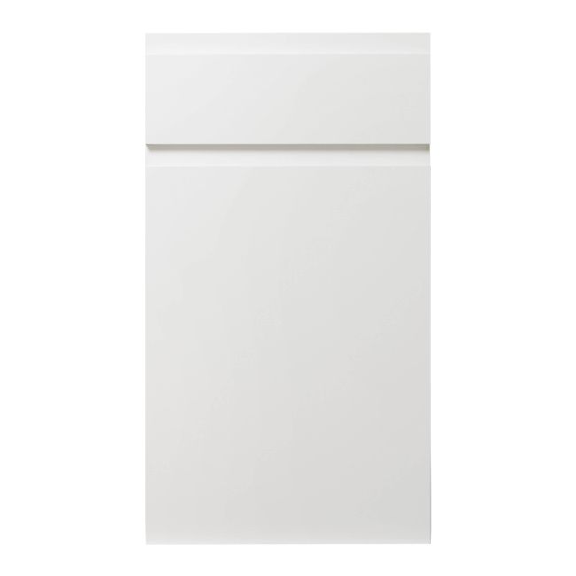 Front kuchenny do szafki z szufladą GoodHome Garcinia 40 cm biały połysk