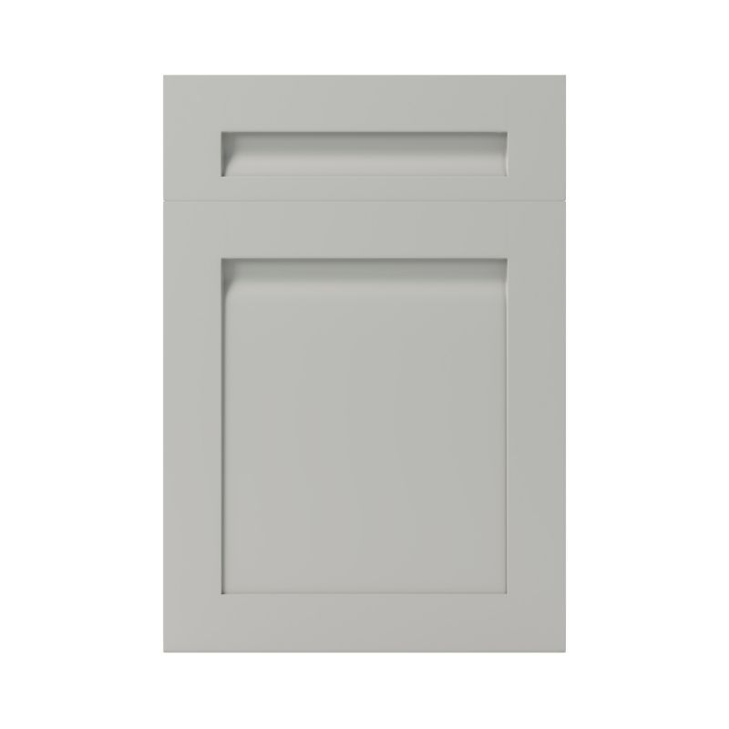 Front kuchenny do szafki z szufladą GoodHome Garcinia 50 cm szary kamienny