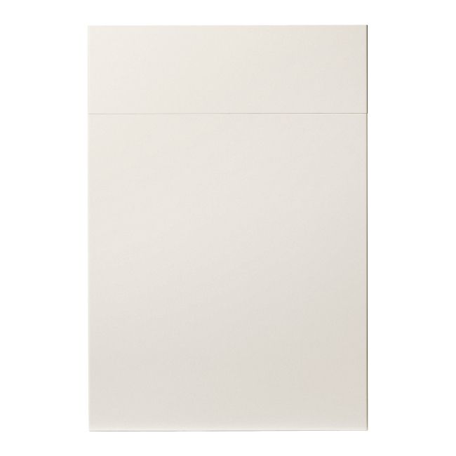 Front kuchenny do szafki z szufladą GoodHome Stevia 50 cm kremowy połysk
