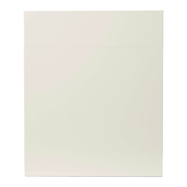 Front kuchenny do szafki z szufladą GoodHome Stevia 60 cm kremowy połysk