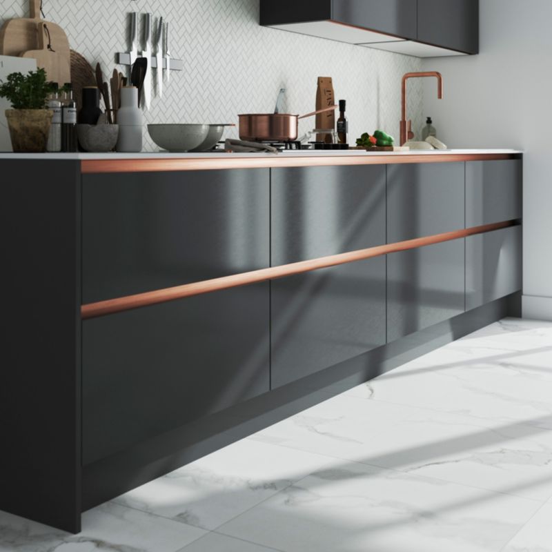 Front kuchenny do szafki z szufladami GoodHome Stevia Innovo 80 cm ...