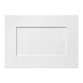 Front kuchenny do szuflady / drzwi GoodHome Alpinia 50 cm biały mat