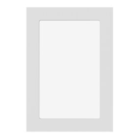 Front kuchenny szklany do szafki GoodHome Stevia 50 cm biały mat