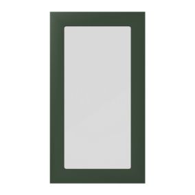 Front kuchenny szklany do szafki wysokiej GoodHome Artemisia 50 cm zielony mat