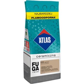 Fuga ceramiczna Atlas 020 beżowy 2 kg