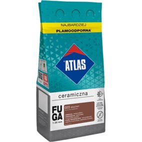 Fuga ceramiczna Atlas 023 brązowy 5 kg