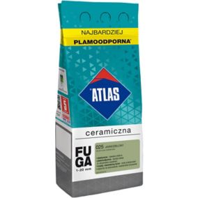 Fuga ceramiczna Atlas 025 jasnozielony 2 kg