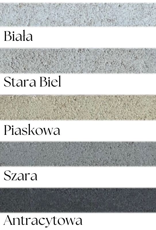 Fuga do płytek gipsowych i dekoracyjnych stara cegła PERFECT antracyt 7 kg. 1 szt.