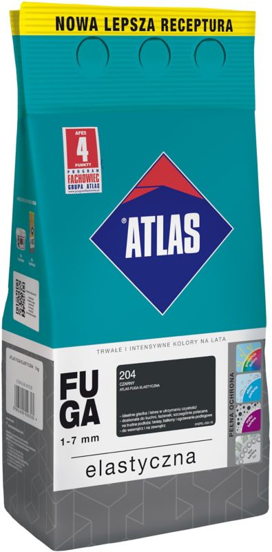 Fuga elastyczna Atlas 5 kg czarna