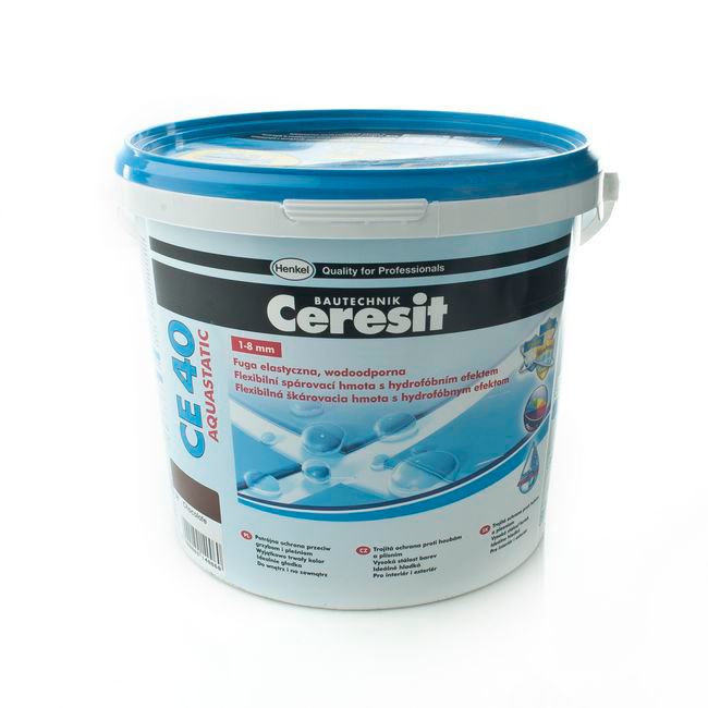 Fuga elastyczna Ceresit CE 40 Aquastatic czekoladowa 5kg