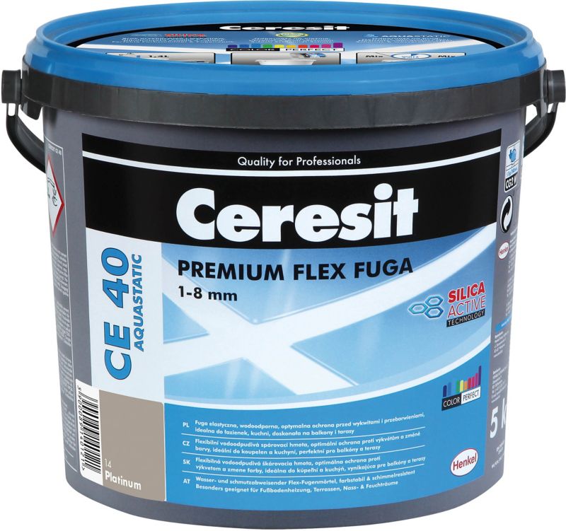 Fuga elastyczna Ceresit CE 40 platinum 5 kg