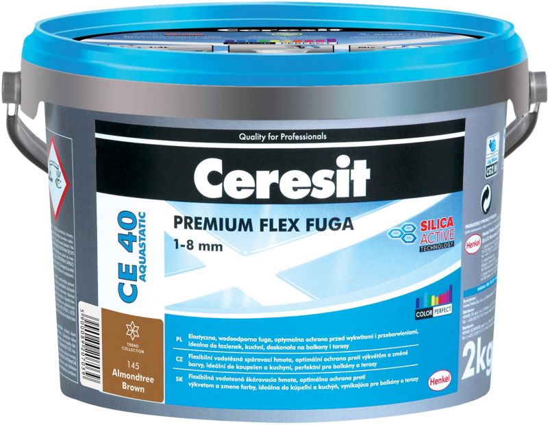 Fuga elastyczna Ceresit CE40 almond brown 2 kg