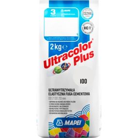 Fuga elastyczna Mapei Ultracolor Plus 100 biała 2 kg