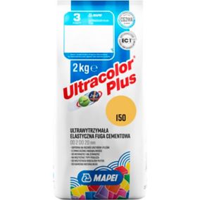 Fuga elastyczna Mapei Ultracolor Plus 150 żółta 2 kg