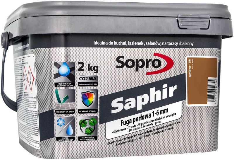 Fuga Sopro Saphir 58 umbra 2 kg