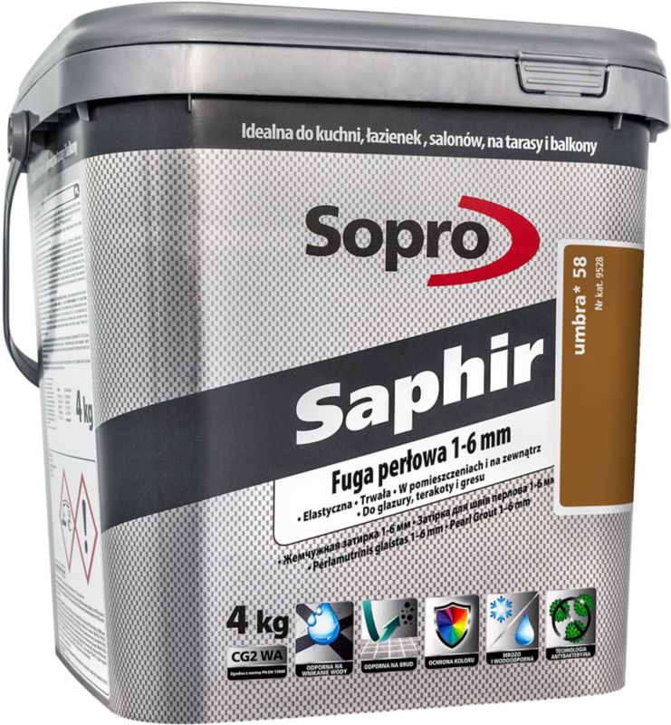 Fuga Sopro Saphir 58 umbra 4 kg
