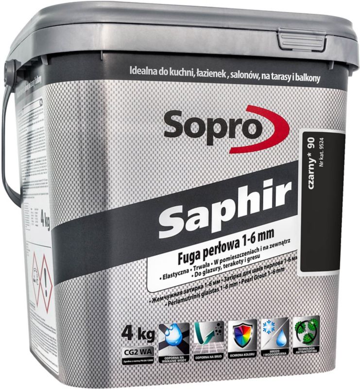 Fuga Sopro Saphir 90 czarna 4 kg
