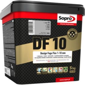 Fuga szeroka Sopro Flex DF10 Design 15 szara 5 kg
