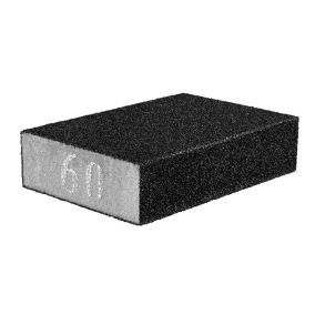 Gąbka ścierna GRAPHITE 70 x 25 x 100 mm, K60 1 szt