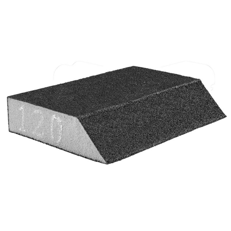 Gąbka ścierna NEO TOOLS 125 x 25 x 90 mm, P120, skośna 1 szt
