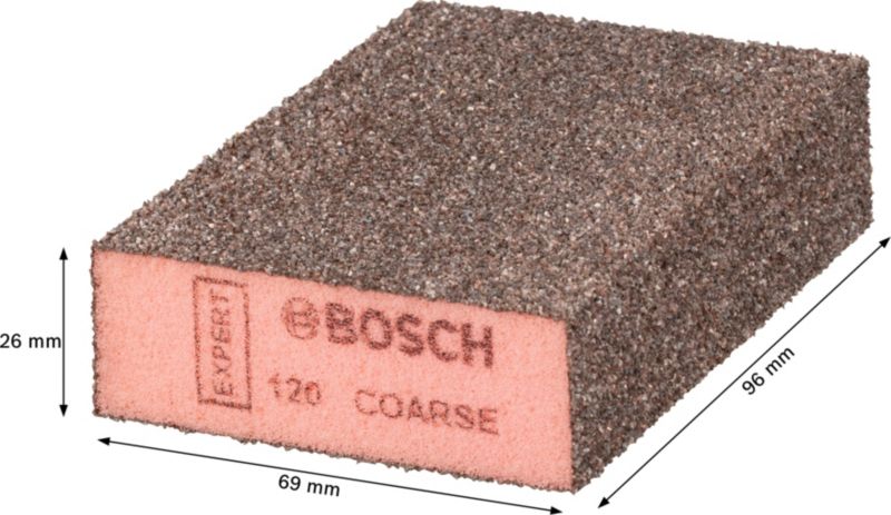 Gąbka ścierna Bosch Expert 97 x 69 x 26 mm G120