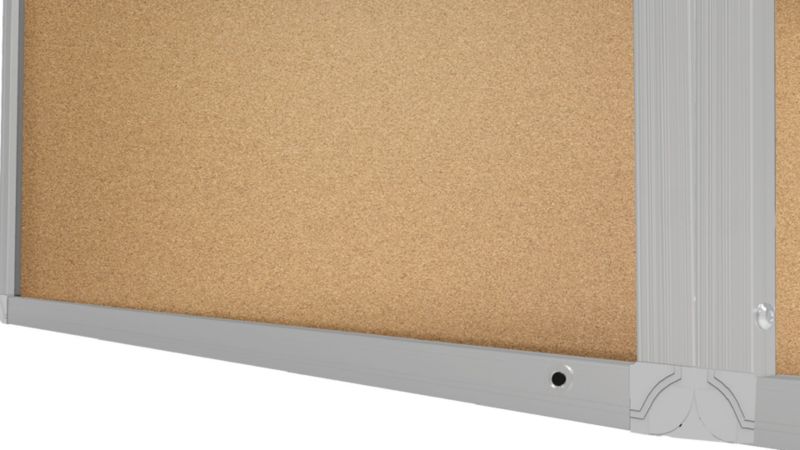 Gablota informacyjna wewnętrzna ALLboards 150x100 cm powierzchnia korkowa 1 szt.