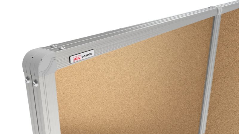 Gablota informacyjna wewnętrzna ALLboards 150x100 cm powierzchnia korkowa 1 szt.
