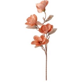GALAZKA MAGNOLII 82CM, LOSOSIOWY