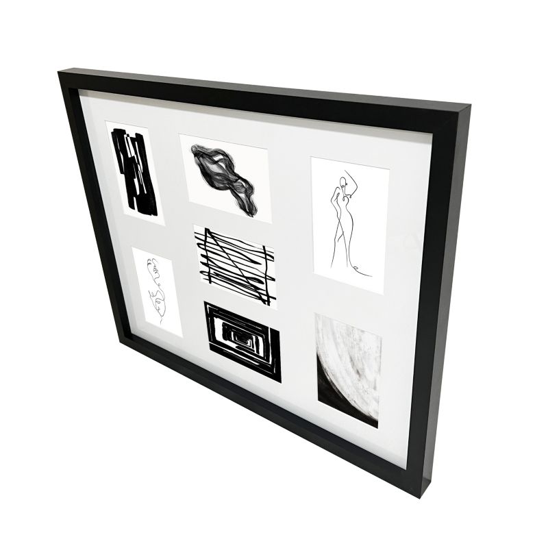 Galeria na zdjęcia GoodHome Islande 43 x 53 cm czarna