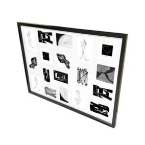 Galeria na zdjęcia GoodHome Islande 63 x 83 cm czarna