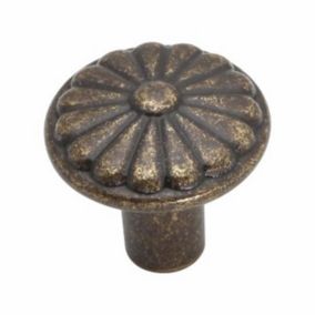 Gałka meblowa Gamet ZnAl 23 x 23 x 23 mm czarny nikiel mosiądz
